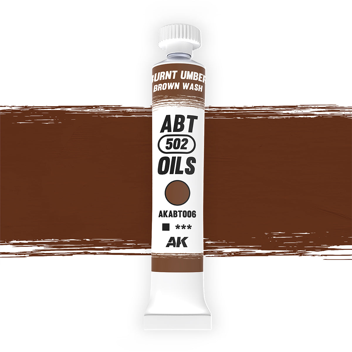 AK - ABT006 - Burnt Umber / Brown Wash