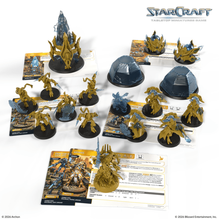 Starcraft TMG - Founders Edition Protoss Starter Set