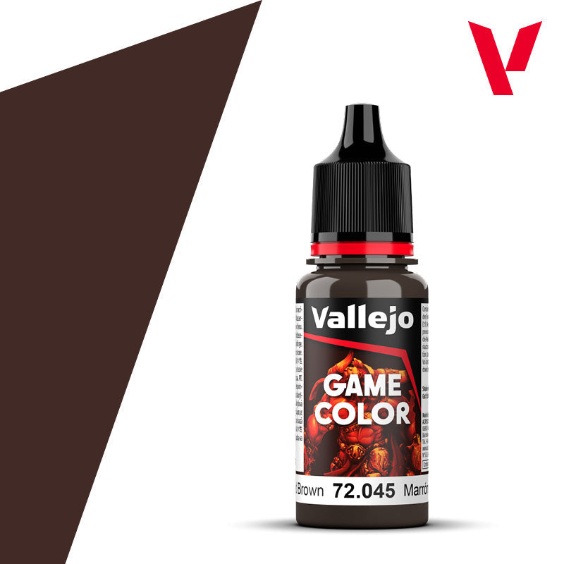 Vallejo Game Color - 72.045 - Charred Brown