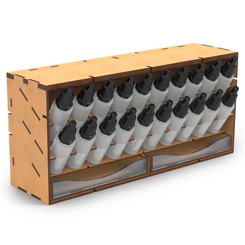 Compact Paint Rack - 17ml