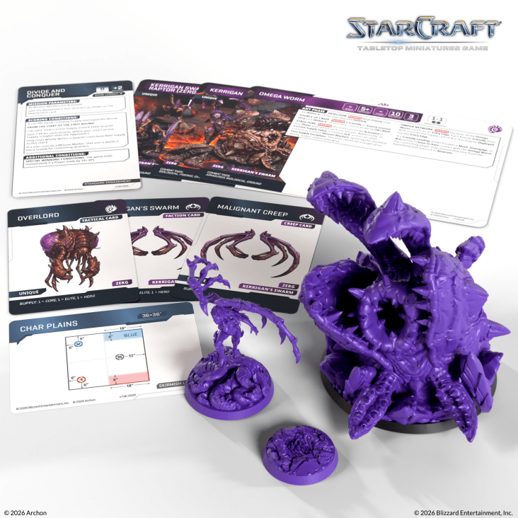 Starcraft TMG - Kerrigan & Omega Worm