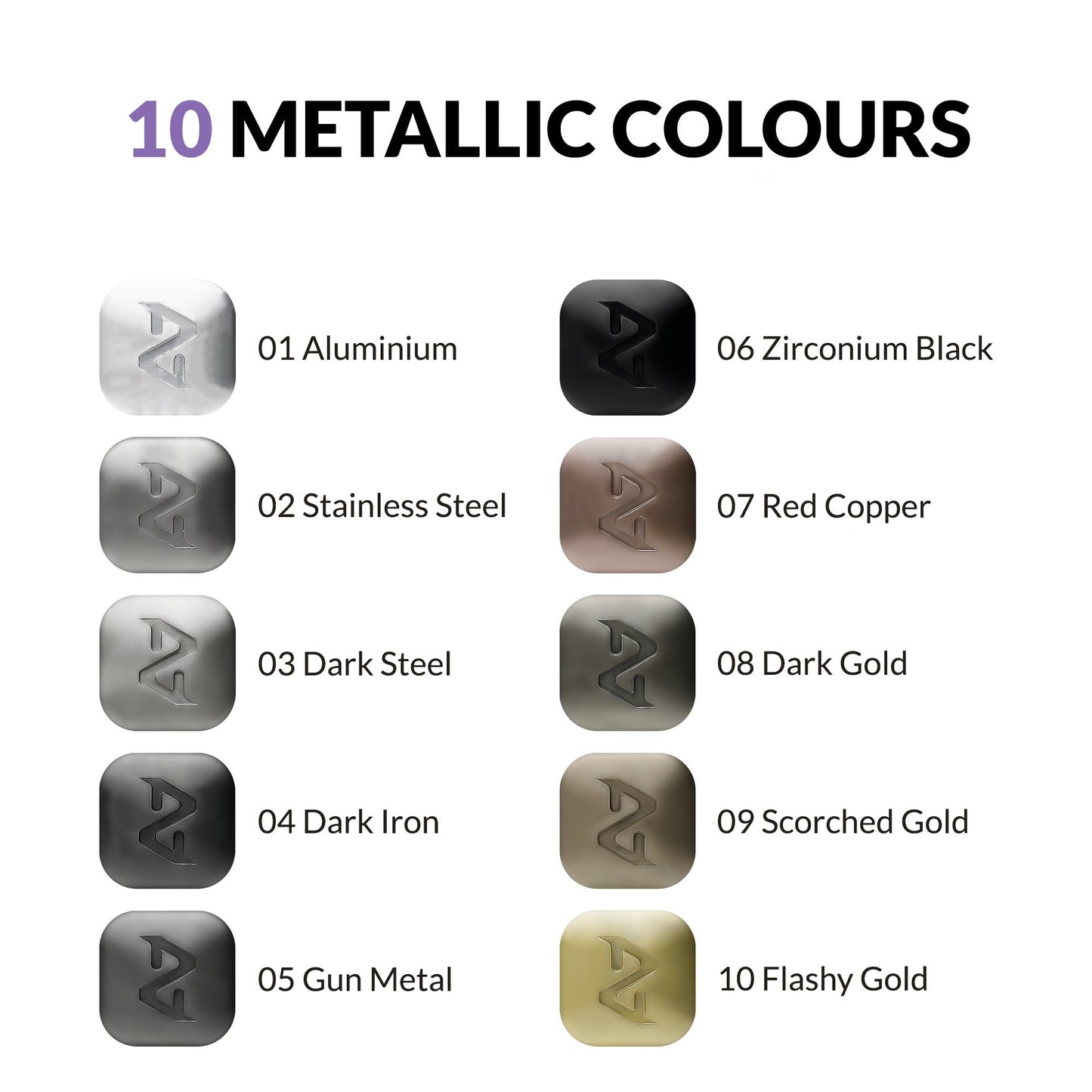 Gaahleri Metallic Marker 07 - Red Copper