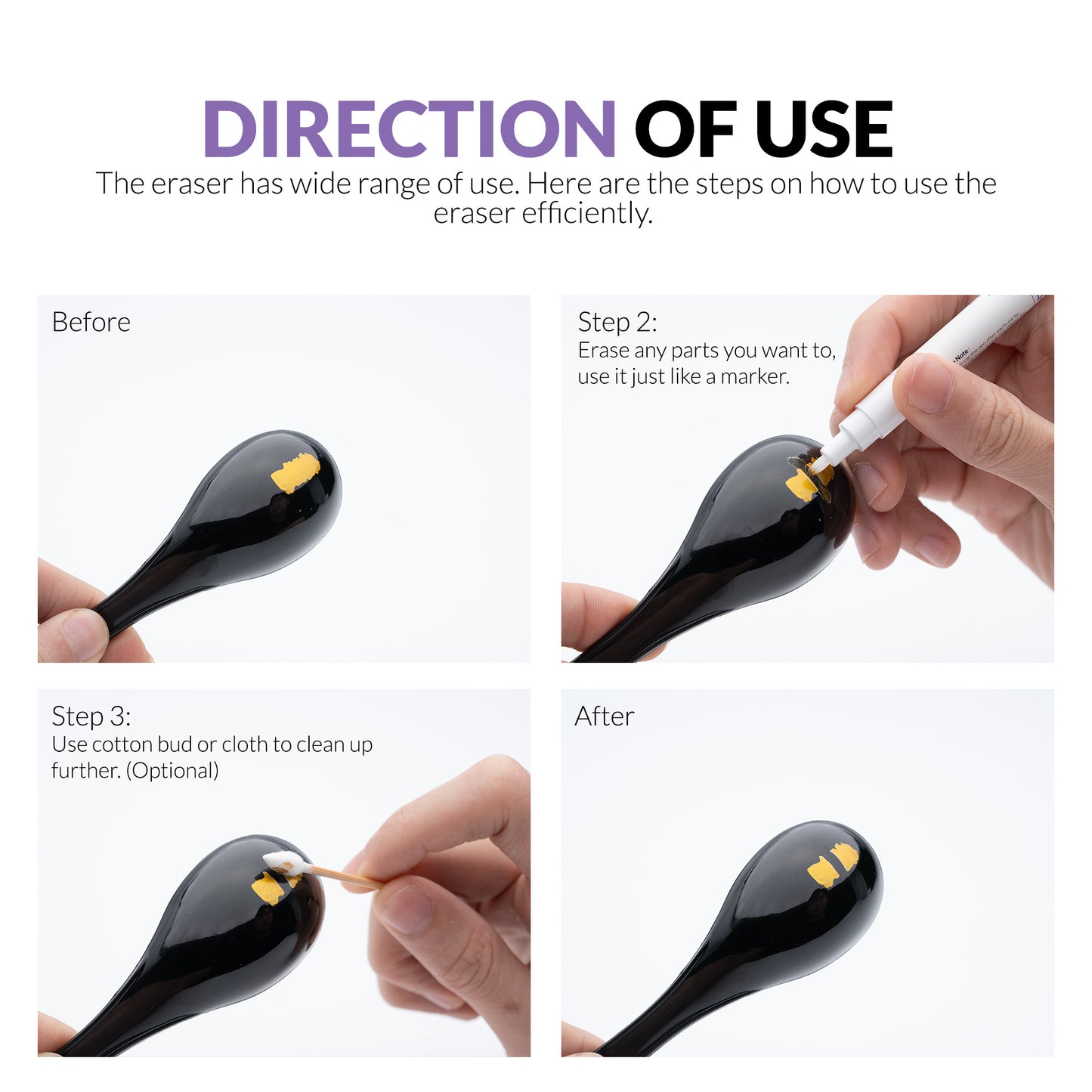 Gaahleri Metallic Eraser Marker