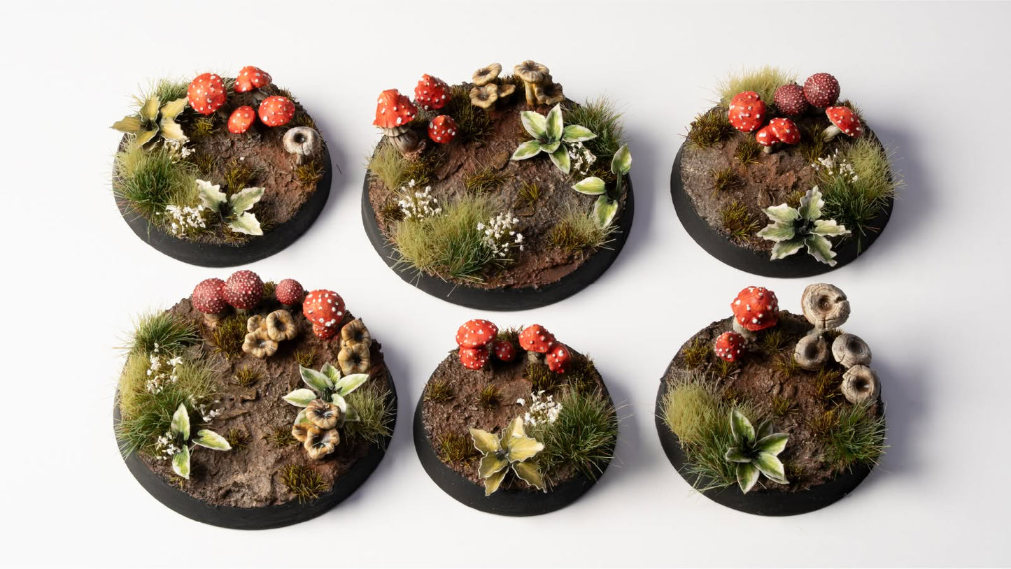 GamersGrass Basing Bits - Forest Mushrooms