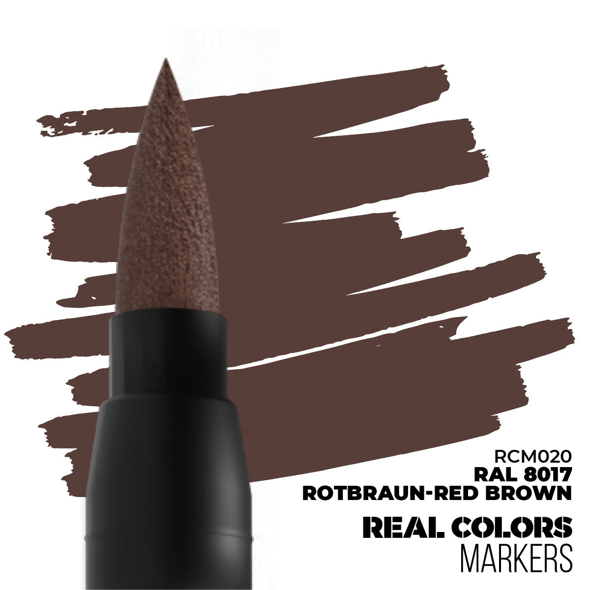 AK Interactive RC Markers - RCM020 - RAL 8017 Rotbraun