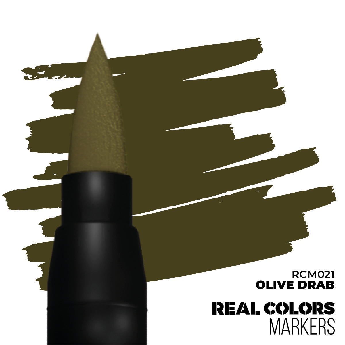 AK Interactive RC Markers - RCM021 - Olive Drab