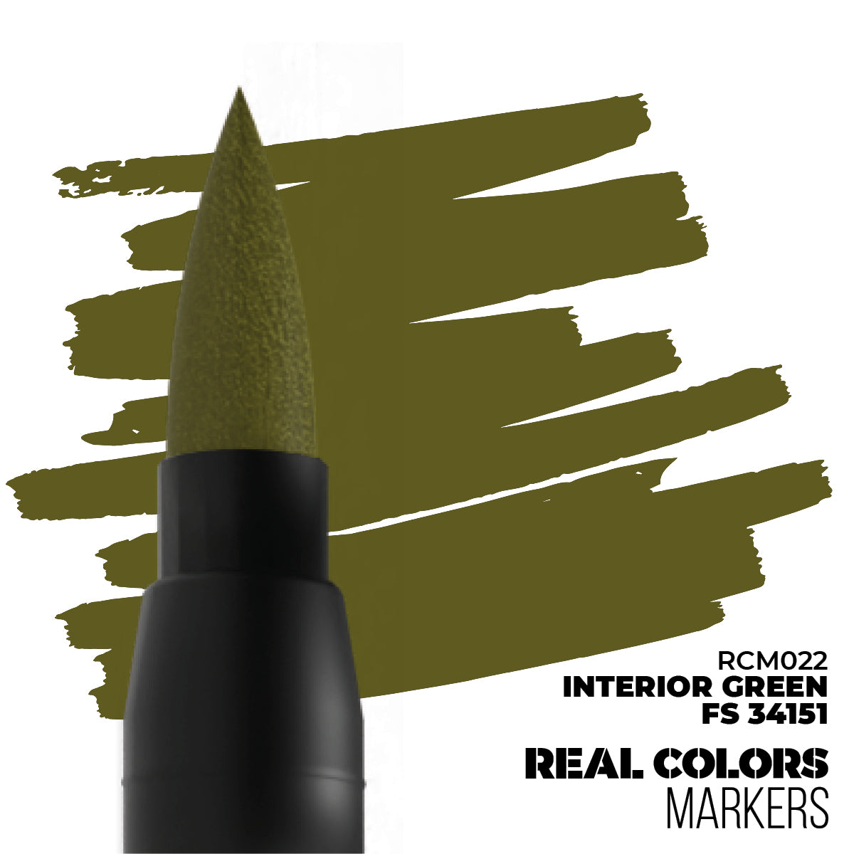 AK Interactive RC Markers - RCM022 - Interior Green