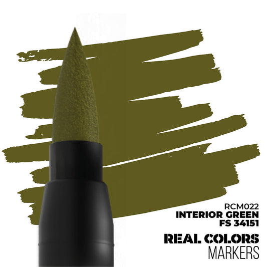 AK Interactive RC Markers - RCM022 - Interior Green