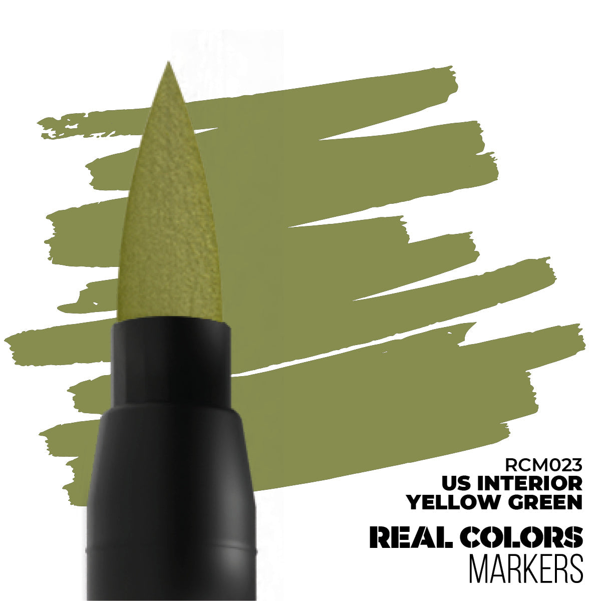 AK Interactive RC Markers - RCM023 - US Interior Yellow Green