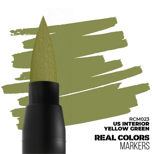 AK Interactive RC Markers - RCM023 - US Interior Yellow Green