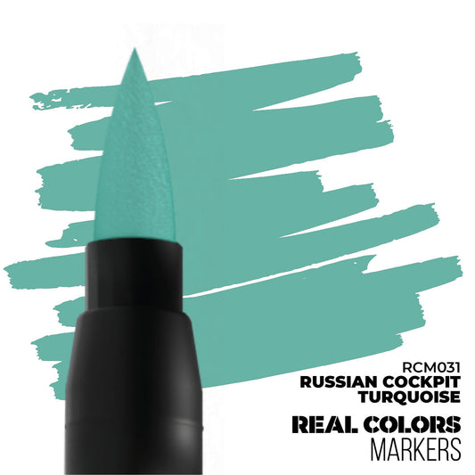 AK Interactive RC Markers - RCM031 - Russian Cockpit Turquoise
