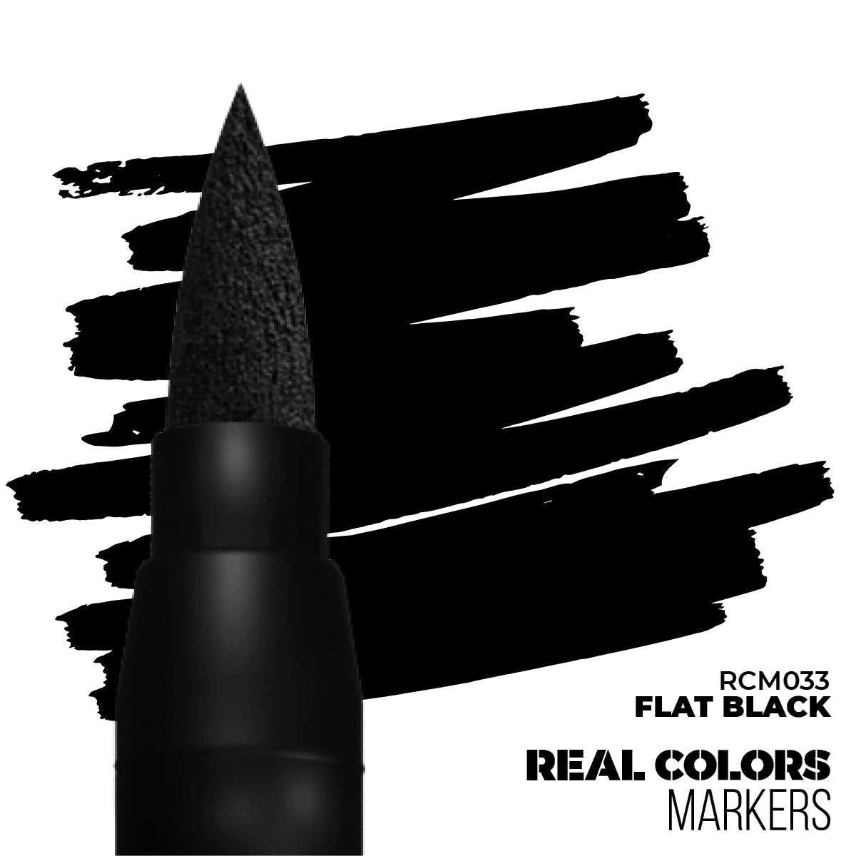 AK Interactive RC Markers - RCM033 - Flat Black