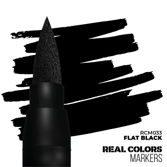 AK Interactive RC Markers - RCM033 - Flat Black