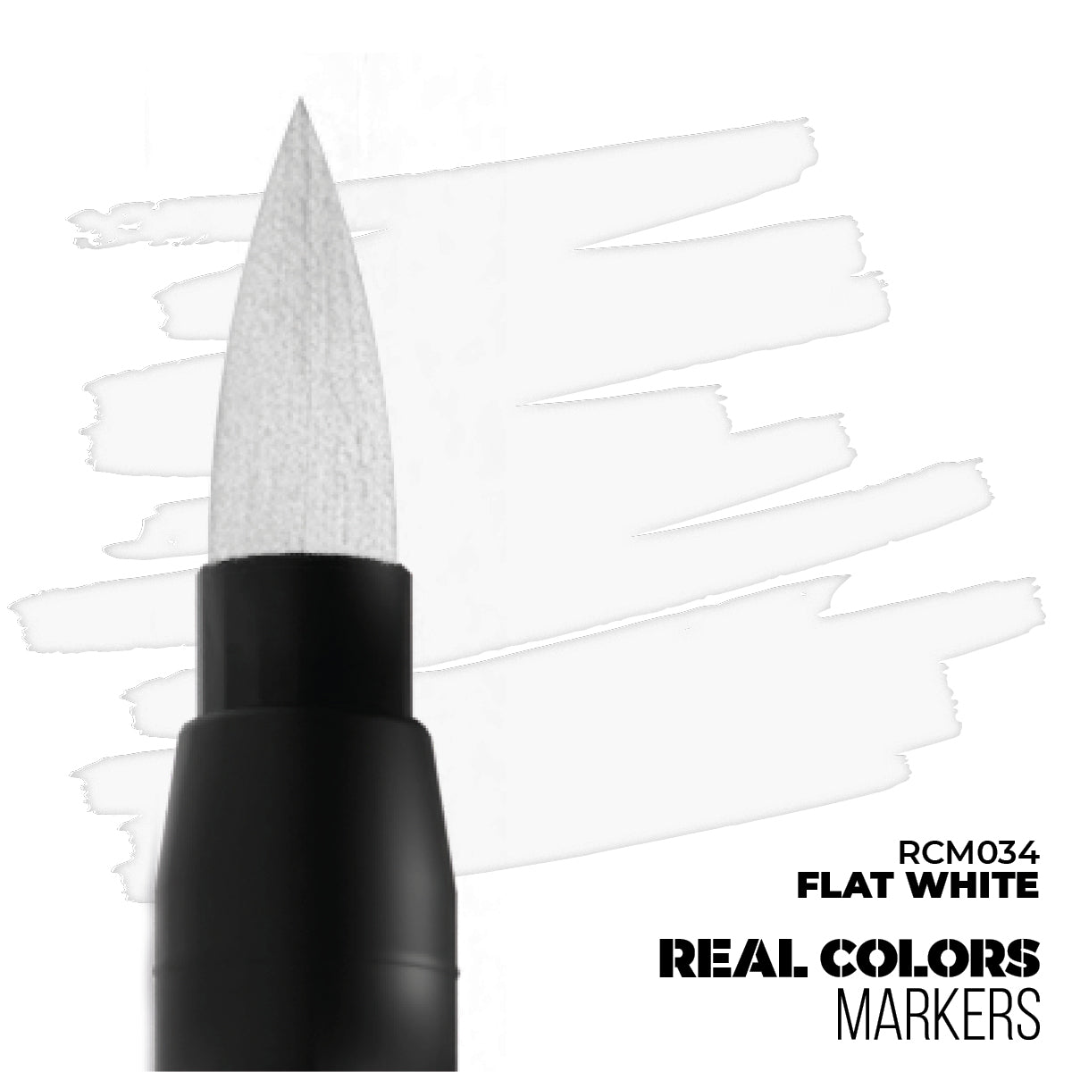 AK Interactive RC Markers - RCM034 - Flat White