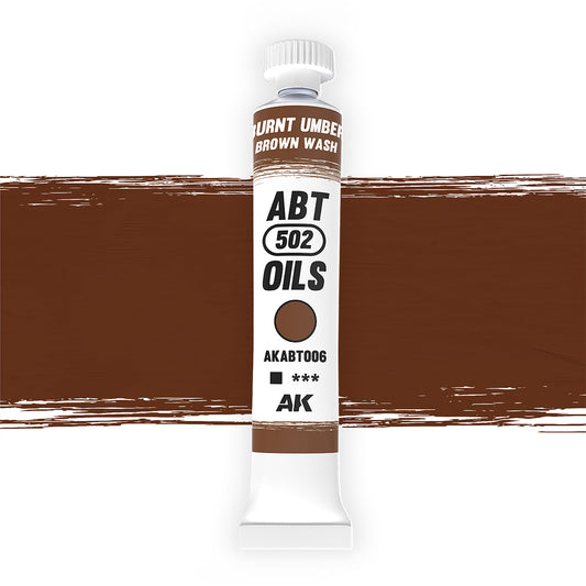 AK - ABT006 - Burnt Umber / Brown Wash
