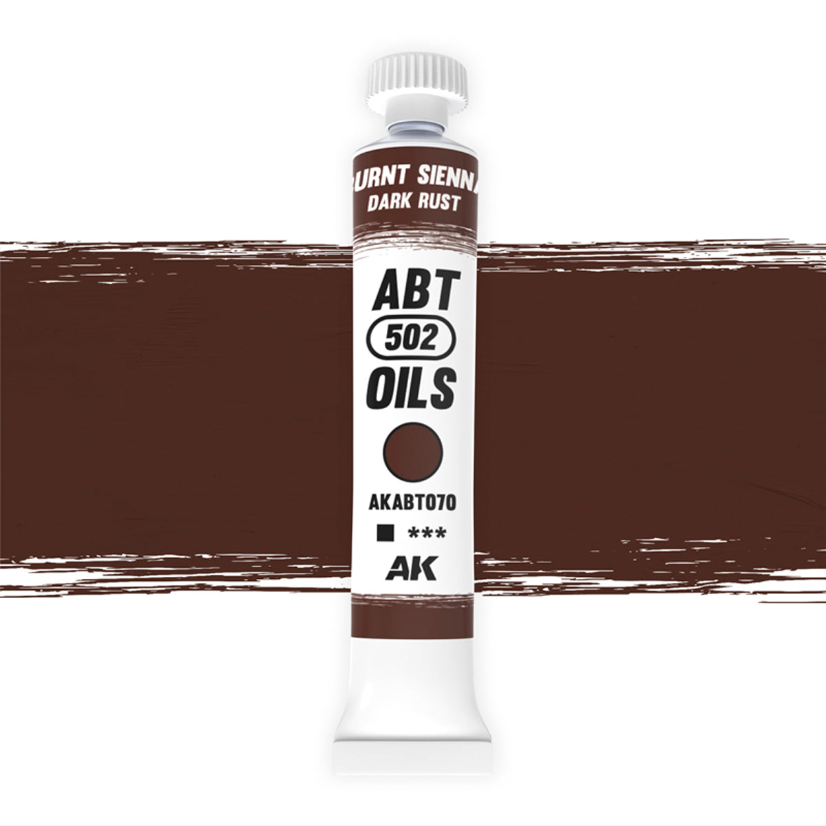 AK - ABT070 - Burnt Sienna / Dark rust