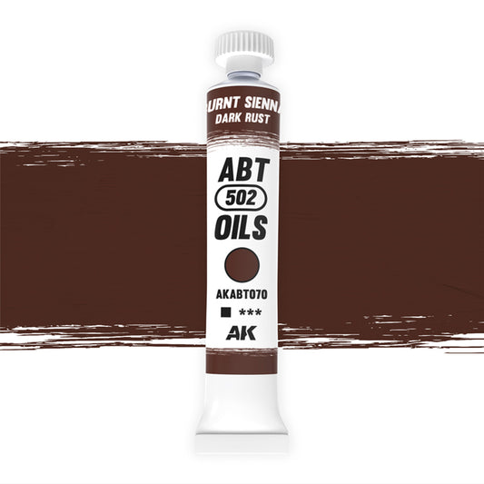 AK - ABT070 - Burnt Sienna / Dark rust