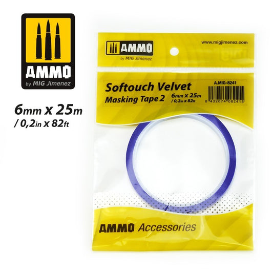 AMMO - A.MIG-8241 - Softouch Masking Tape 6mm