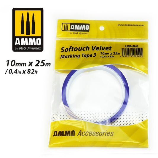 AMMO - A.MIG-8242 - Softouch Masking Tape 10mm
