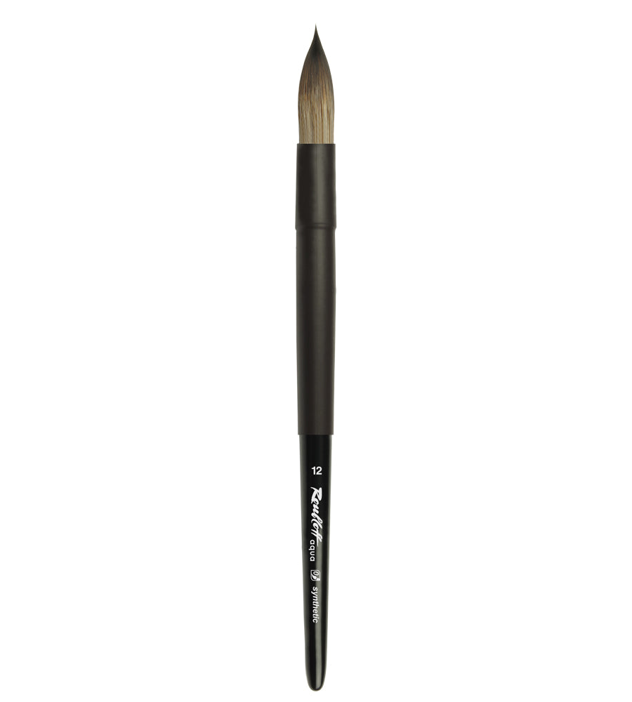 Roubloff synthetic Aqua Black size 12