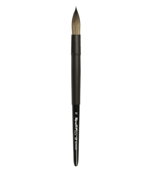 Roubloff synthetic Aqua Black size 12