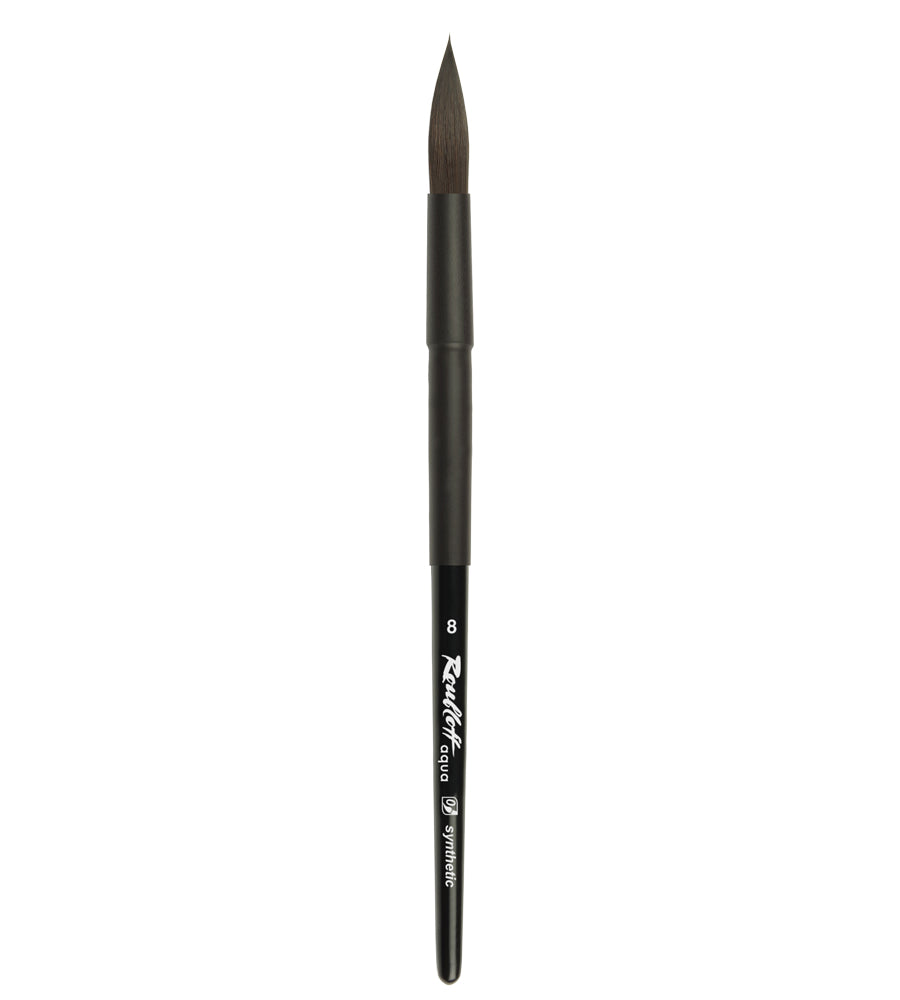 Roubloff synthetic Aqua Black size 8