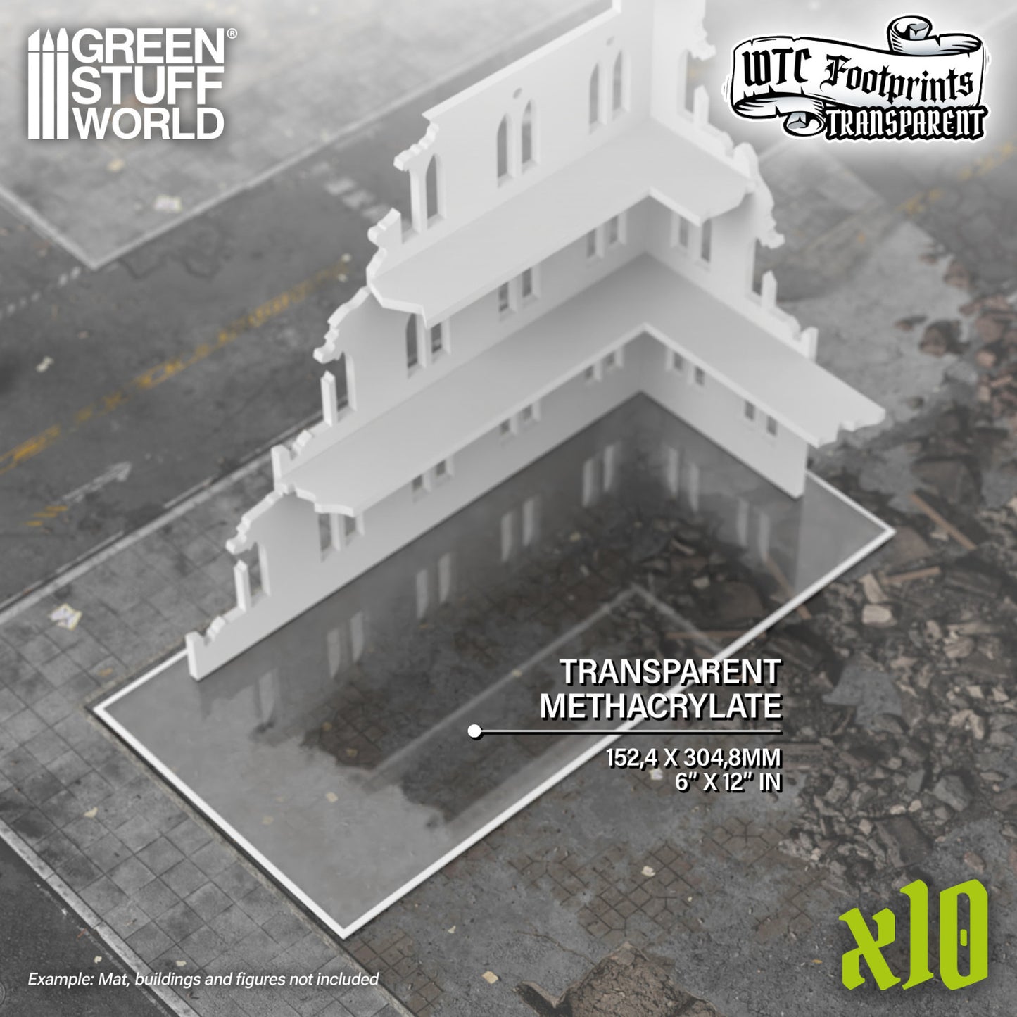 GSW WTC Terrain Footprints pack (x10)