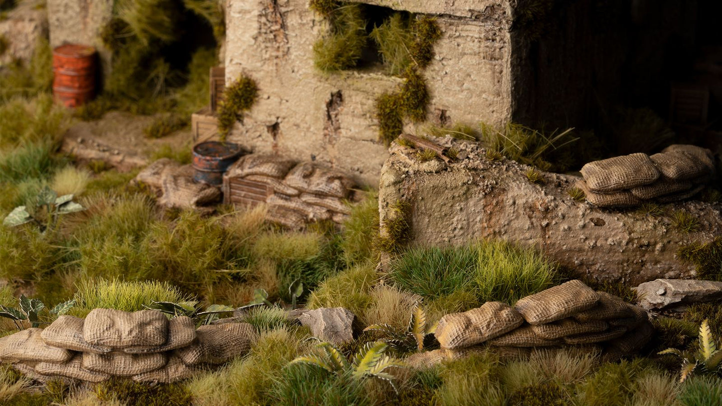 GamersGrass Basing Bits - Sandbag Barricades