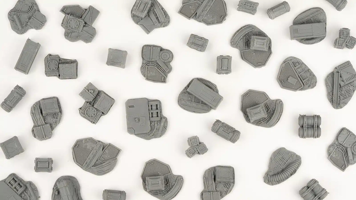 GamersGrass Basing Bits - Spaceship Corridor