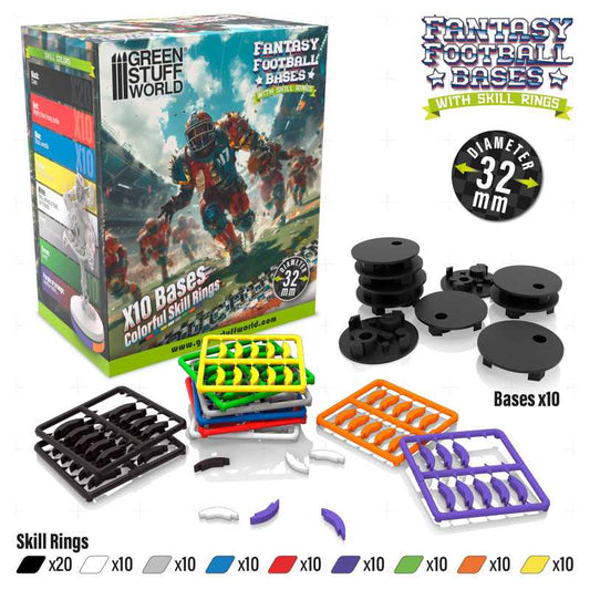 Fantasy Football Bases - 32mm
