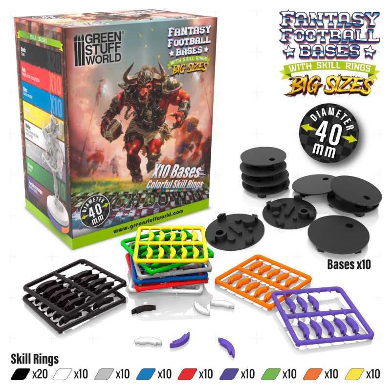 Fantasy Football Bases - 40mm