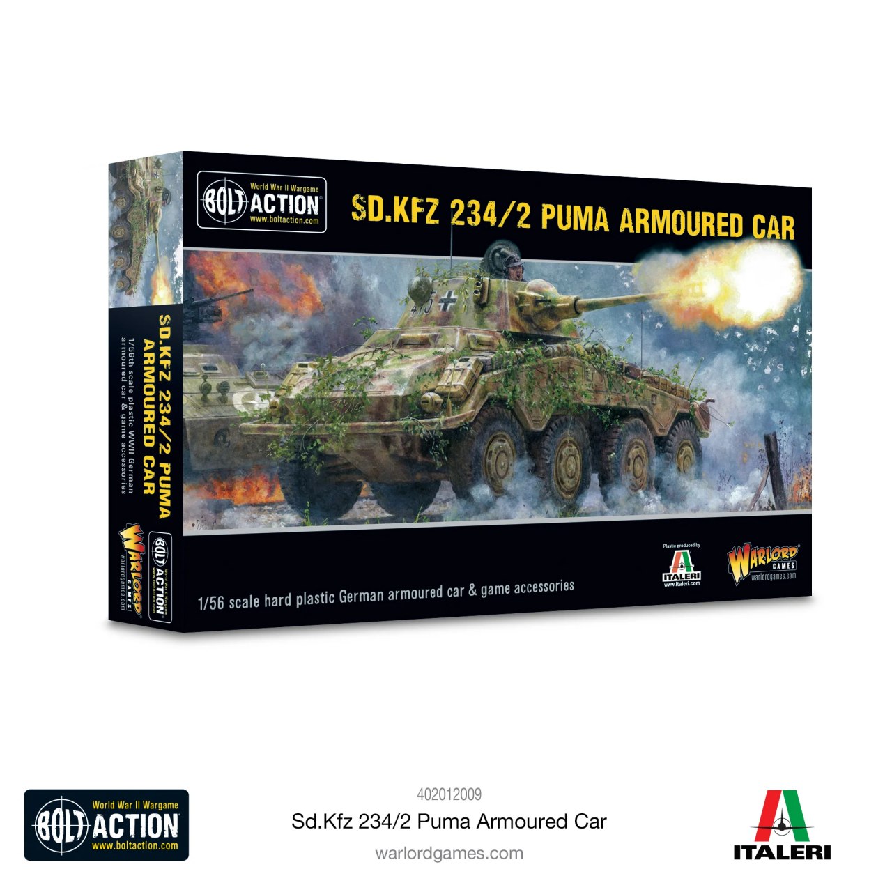 Bolt Action - Puma Sd.Kfz 234/2 Armoured Car