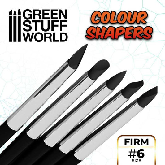 Color Shapers - Size 6 - Black Firm