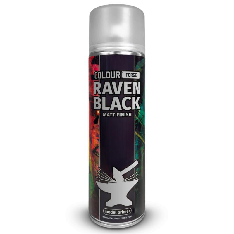 Colour Forge - Raven Black spray