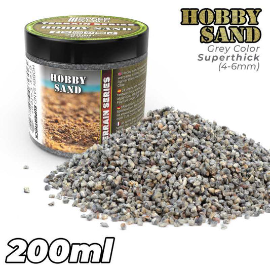 GSW Extra Thick Hobby Sand (Dark Grey) 200ml