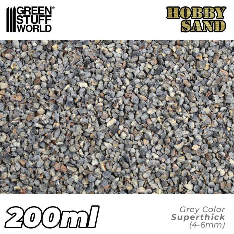 GSW Extra Thick Hobby Sand (Dark Grey) 200ml