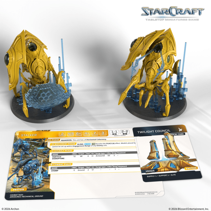 Starcraft TMG - Protoss Stalker