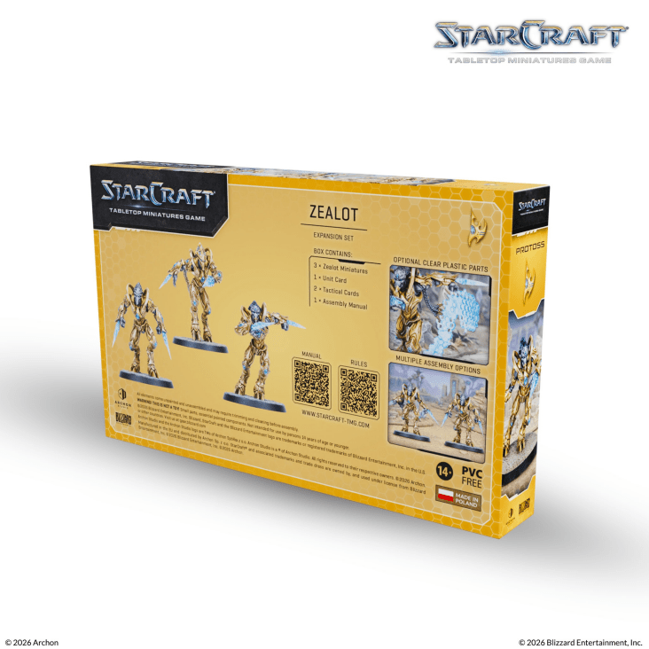 Starcraft TMG - Protoss Zealot