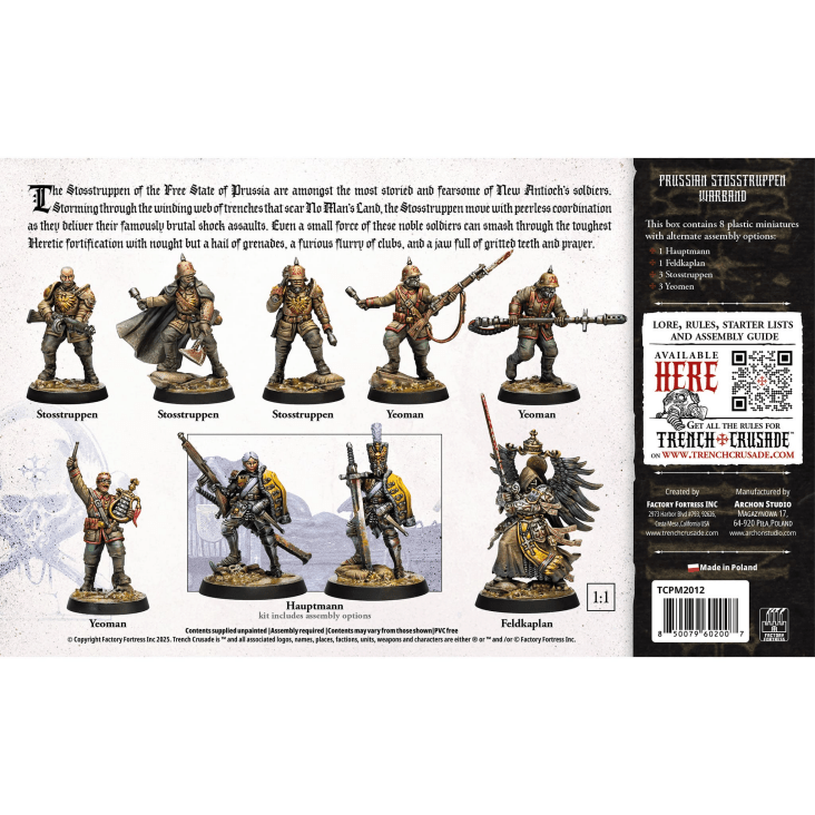 Trench Crusade - Prussian Stosstruppen Warband
