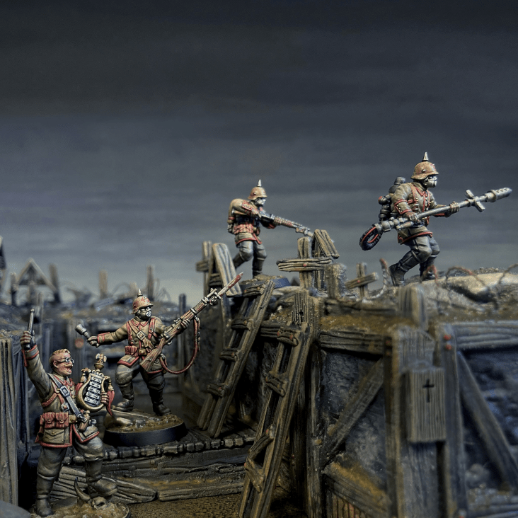 Trench Crusade - Prussian Stosstruppen Warband