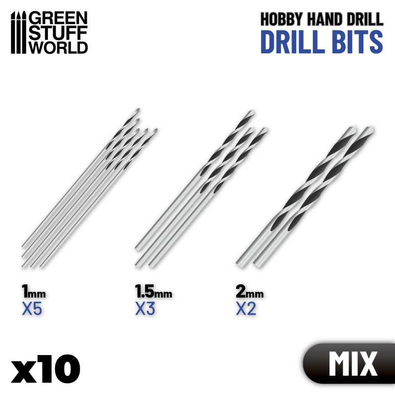 Set of drill bits