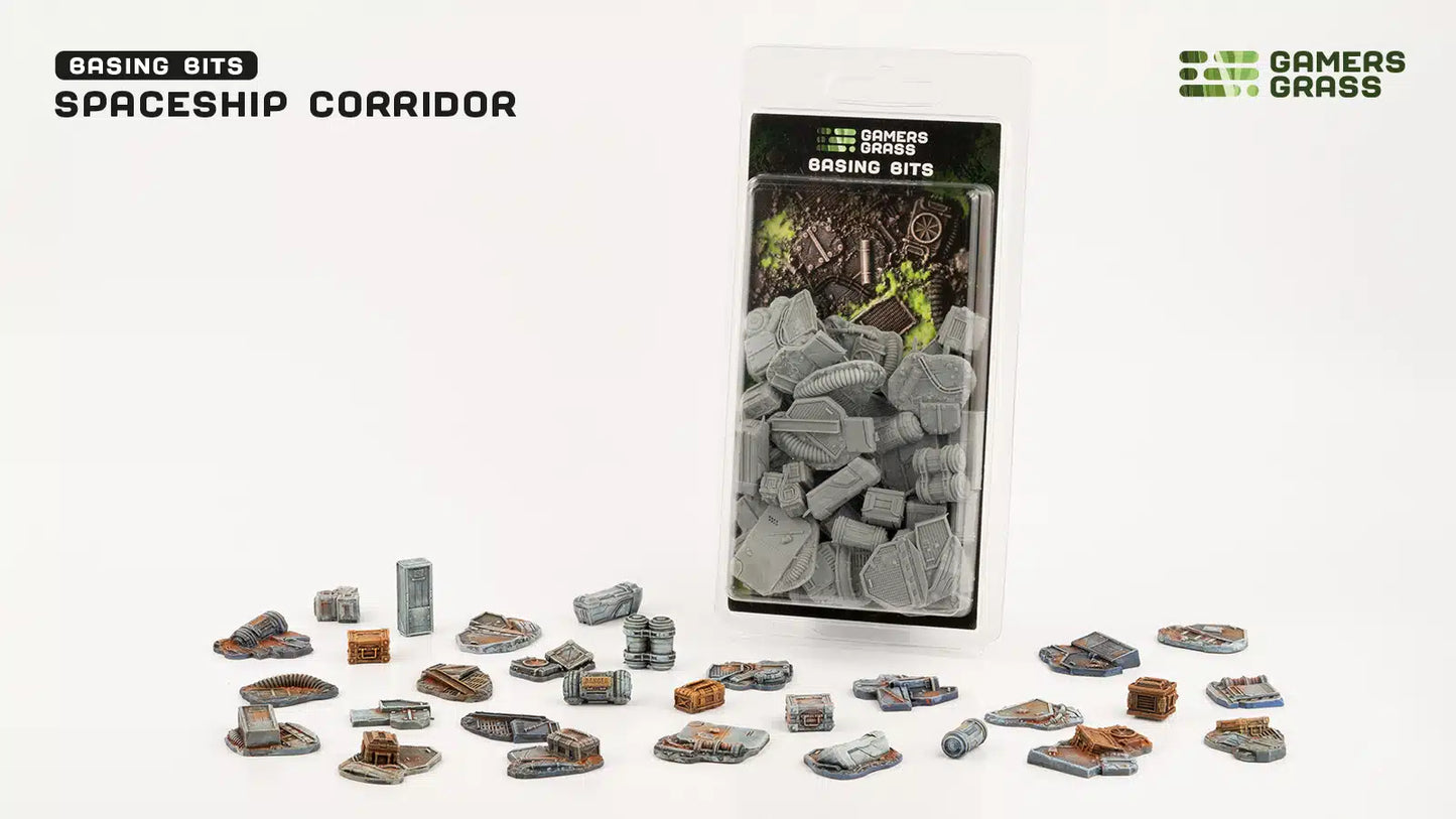 GamersGrass Basing Bits - Spaceship Corridor