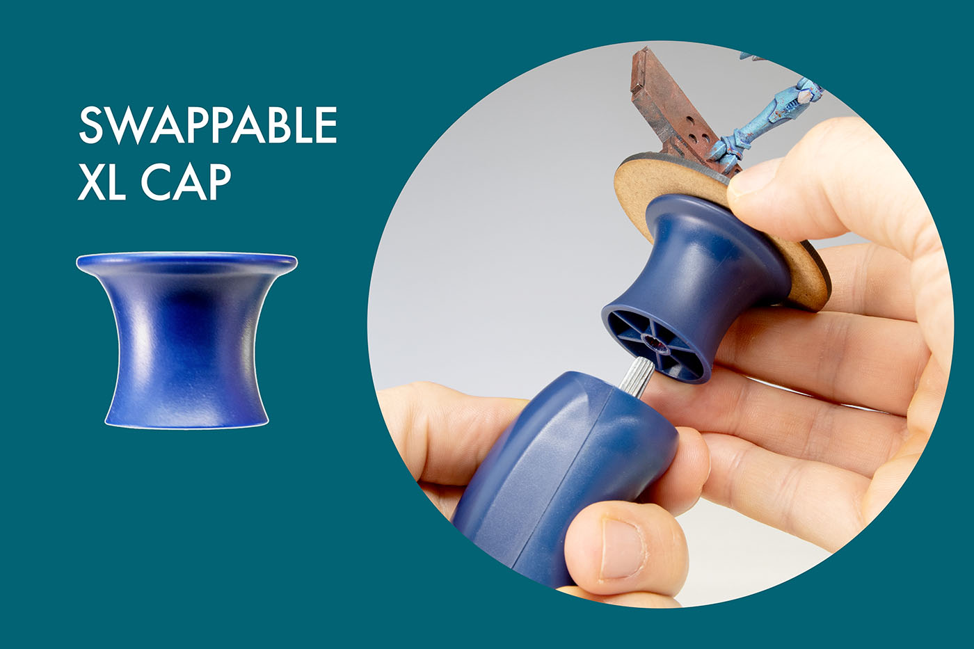 Redgrass Swappable caps for RGG360 Painting Handle - XL
