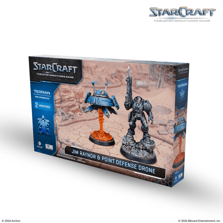 Starcraft TMG - Jim Raynor & Point Defense Drone
