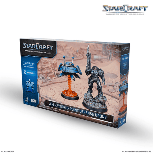 Starcraft TMG - Jim Raynor & Point Defense Drone