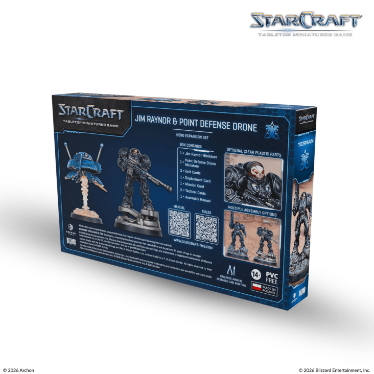 Starcraft TMG - Jim Raynor & Point Defense Drone