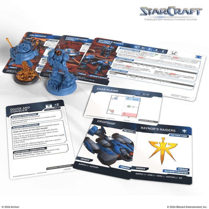 Starcraft TMG - Jim Raynor & Point Defense Drone