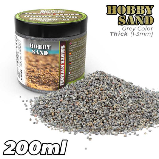 GSW Thick Hobby Sand (Dark Grey) 200ml