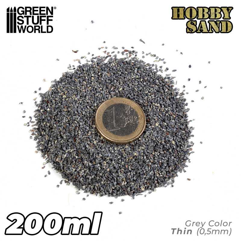 GSW Thin Hobby Sand (Dark Grey) 200ml