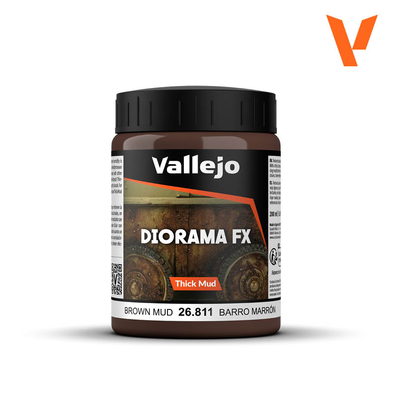 Vallejo Diorama FX - 26.811 - Brown Mud